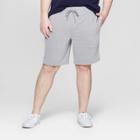 Men's Big & Tall 11.5 Inches Knit Lounge Shorts - Goodfellow & Co Cement