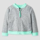 Oh Joy! Baby Striped Accent Layering Jacket - Gray