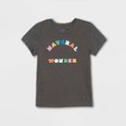 Toddler Boys' 'natural Wonder' Graphic Short Sleeve T-shirt - Cat & Jack Charcoal Gray