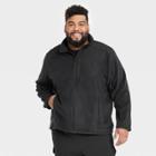 Men's Big & Tall Big & Tall Polartec Fleece Jacket - All In Motion Black