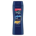 Suave Men 2-in-1 Hair Shampoo & Body Wash Soap For All Skin & Hair Types