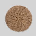 Women's Cable Beret - A New Day Camel