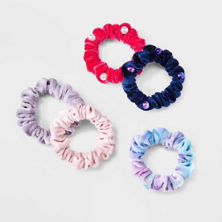Girls' 5pk Pearl Hair Twisters - Cat & Jack