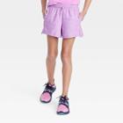 Girls' Soft Gym Shorts - All In Motion Purple