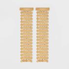 Gold Mesh Linear Earrings - A New Day