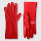 Isotoner Women's Spandex Gloves - Red