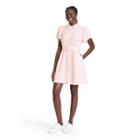 Striped Tulip Sleeve Shirtdress - Alexis For Target Pink/white
