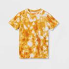 Boys' Tie-dye Short Sleeve T-shirt - Cat & Jack Yellow