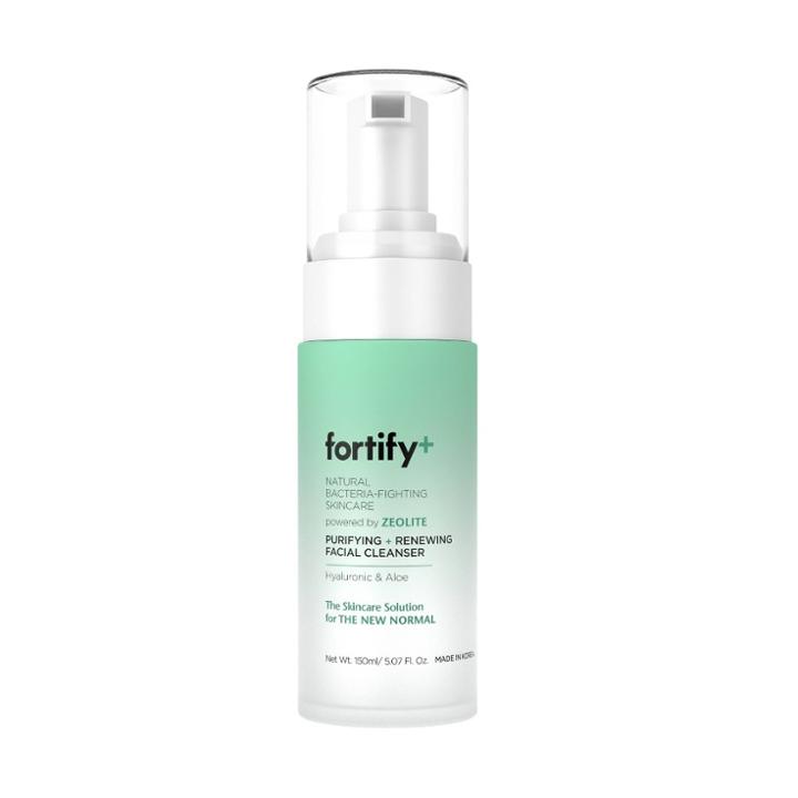 Fortify+ Natural Bacteria-fighting Skincare Purifying And Renewing Facial Cleanser