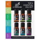 Artnaturals Top 6 Essential Oils Set - 6ct/0.33 Fl Oz Each