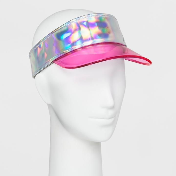 Women's Metallic Visor - Mossimo Supply Co. Pink