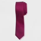 Men's Cleo Flower Necktie - Goodfellow & Co Fuchsia (pink)