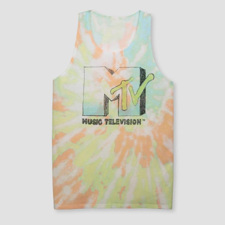Men's Mtv Tie-dye Tank Top -