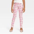 Girls' Valentine's Day 'heart' Leggings - Cat & Jack Cream