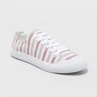 Target Women's June Canvas Lace Up Sneakers - Universal Thread Red