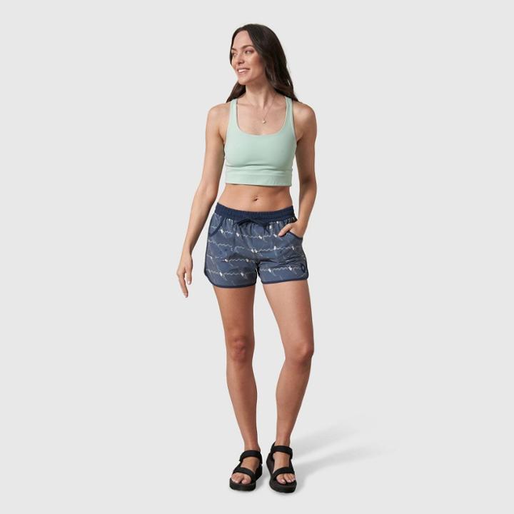 United By Blue Women's 3 Recycled Board Shorts - Navy