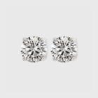 Sterling Silver Small Round Cubic Zirconia Stud Earring - A New Day