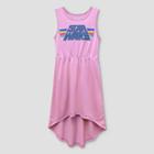 Girls' Star Wars Maxi Dress - Coral Xl(14-16), Pink