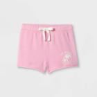 Grayson Mini Toddler Girls' Palm Pull-on Shorts - Pink