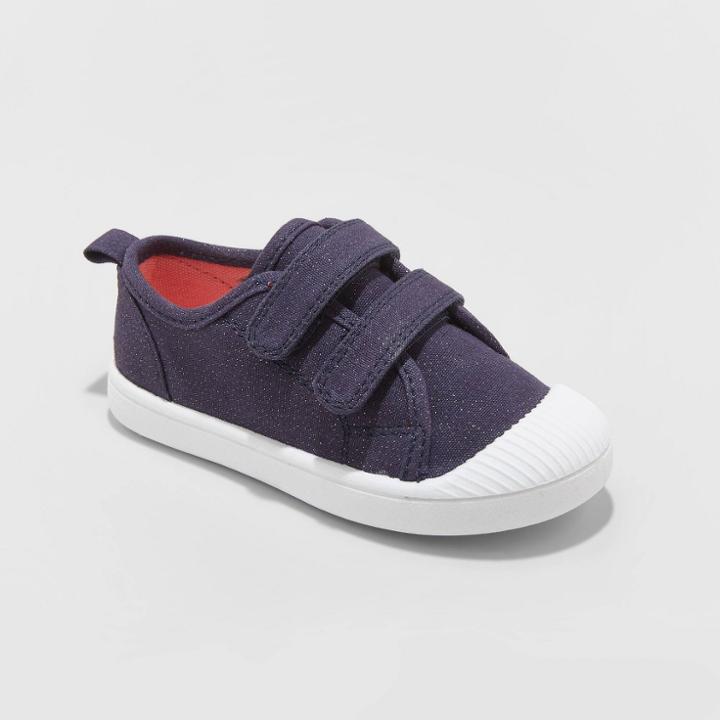 Toddler Girls' Madge Sneakers - Cat & Jack Navy (blue)