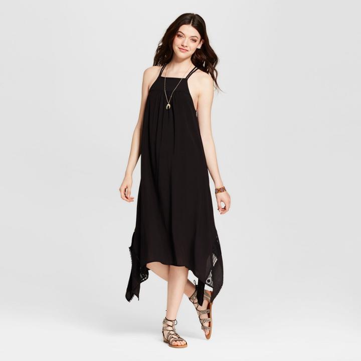Women's Sharkbite Maxi Dress - Xhilaration (juniors') Black