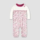Burt's Bees Baby Baby Girls' Blooming Branches Coverall - Eggshell