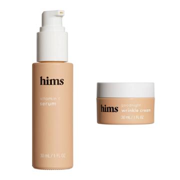 Hims Skin Good Night Wrinkle Cream + Morning Serum Kit