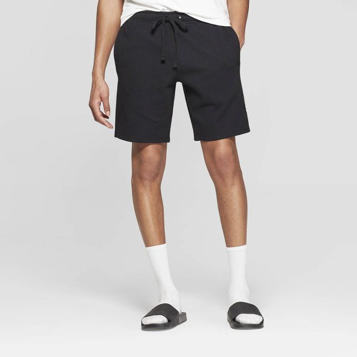 Umbro Men's Fleece Shorts - Black Beauty