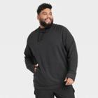 Men's Big Performance Hooded Sweatshirt - All In Motion Black
