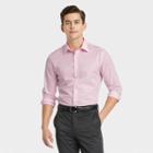 Men's Slim Fit Long Sleeve Button-down Shirt - Goodfellow & Co Pink