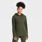 Women's Anorak Jacket - All In Motion Green Olive