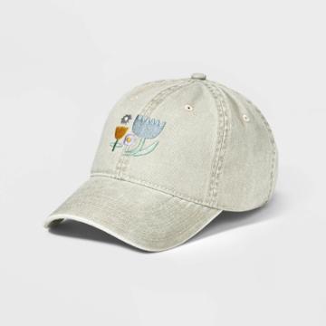 Women's Floral Baseball Hat - Mighty Fine
