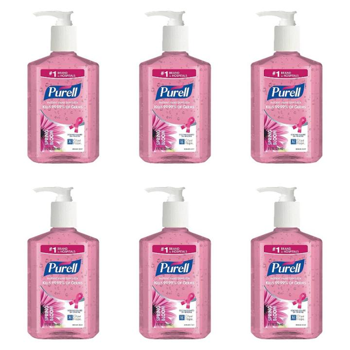Quest Purell Instant Hand Sanitizer Spring Bloom - 8 Oz