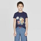 Boys' Short Sleeve Graphic T-shirt - Cat & Jack Navy