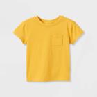 Toddler Solid Short Sleeve T-shirt - Cat & Jack Yellow