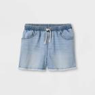 Girls' Cut-off Pull-on Shorts - Art Class Medium Wash Xs,