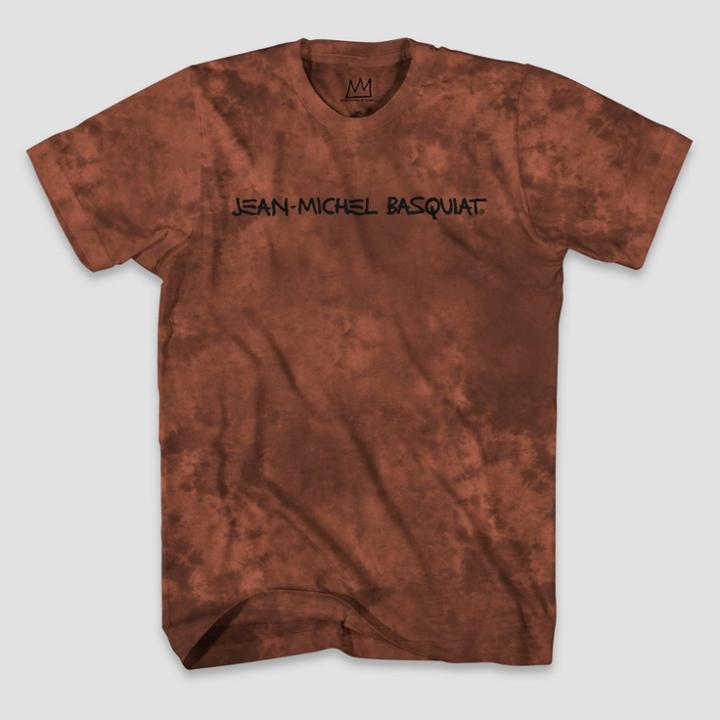 Men's Jean-michel Basquiat Short Sleeve Graphic T-shirt - Orange