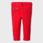 Toddler Girls' Knit Tregging Fashion Pants - Genuine Kids From Oshkosh Rocker Red