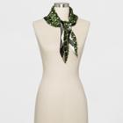 Women's Pleated Scarf - Who What Wear Green