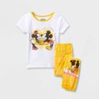 Girls' Minnie Mouse 2pc Snug Fit Pajama