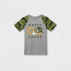 Boys' Sonic The Hedgehog 'happy Go Lucky' Short Sleeve Graphic T-shirt - Gray