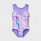 Girls' Rhinestone Tie-dye Leotard - Cat & Jack Purple