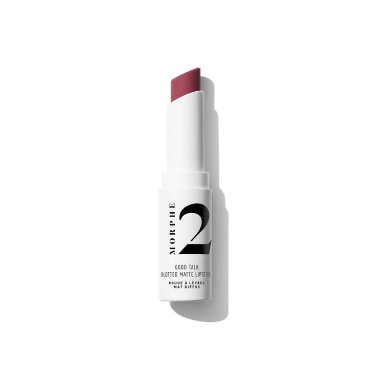 Morphe 2 Good Talk Blotted Matte Lipstick - Rebel Red