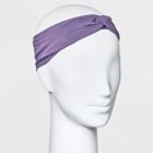 Women's Jersey Headband - All In Motion Purple