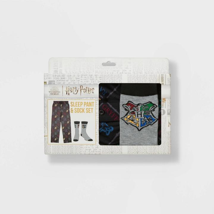Men's Harry Potter Pants + Socks Pajama