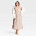 Women's Plus Size Slip Dress - A New Day Taupe