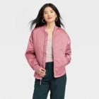 Women's Bomber Jacket - A New Day Berry Pink