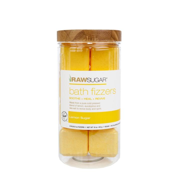 Raw Sugar Bath Fizzzers Lemon
