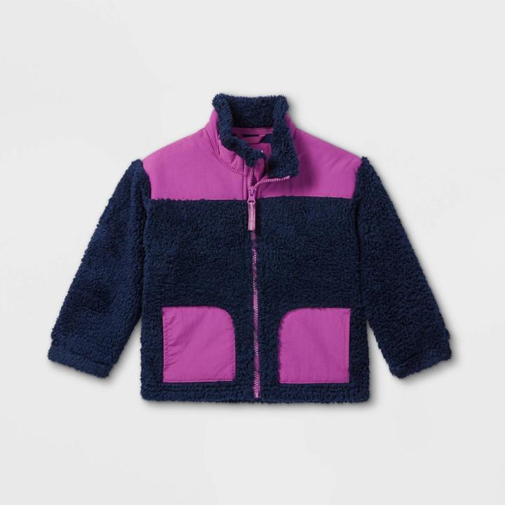 Toddler Fleece Jacket - Cat & Jack Purple