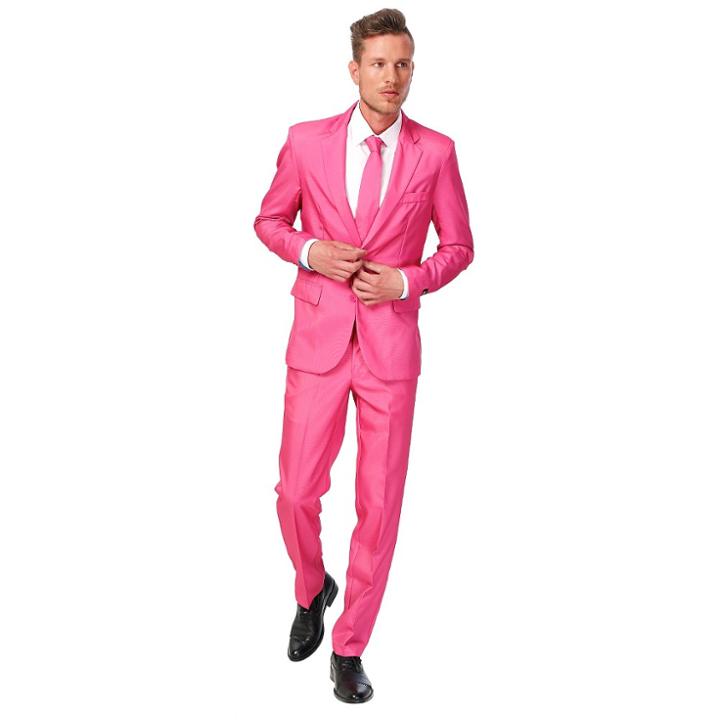 Suitmeister Men's Suit Costume Pink -